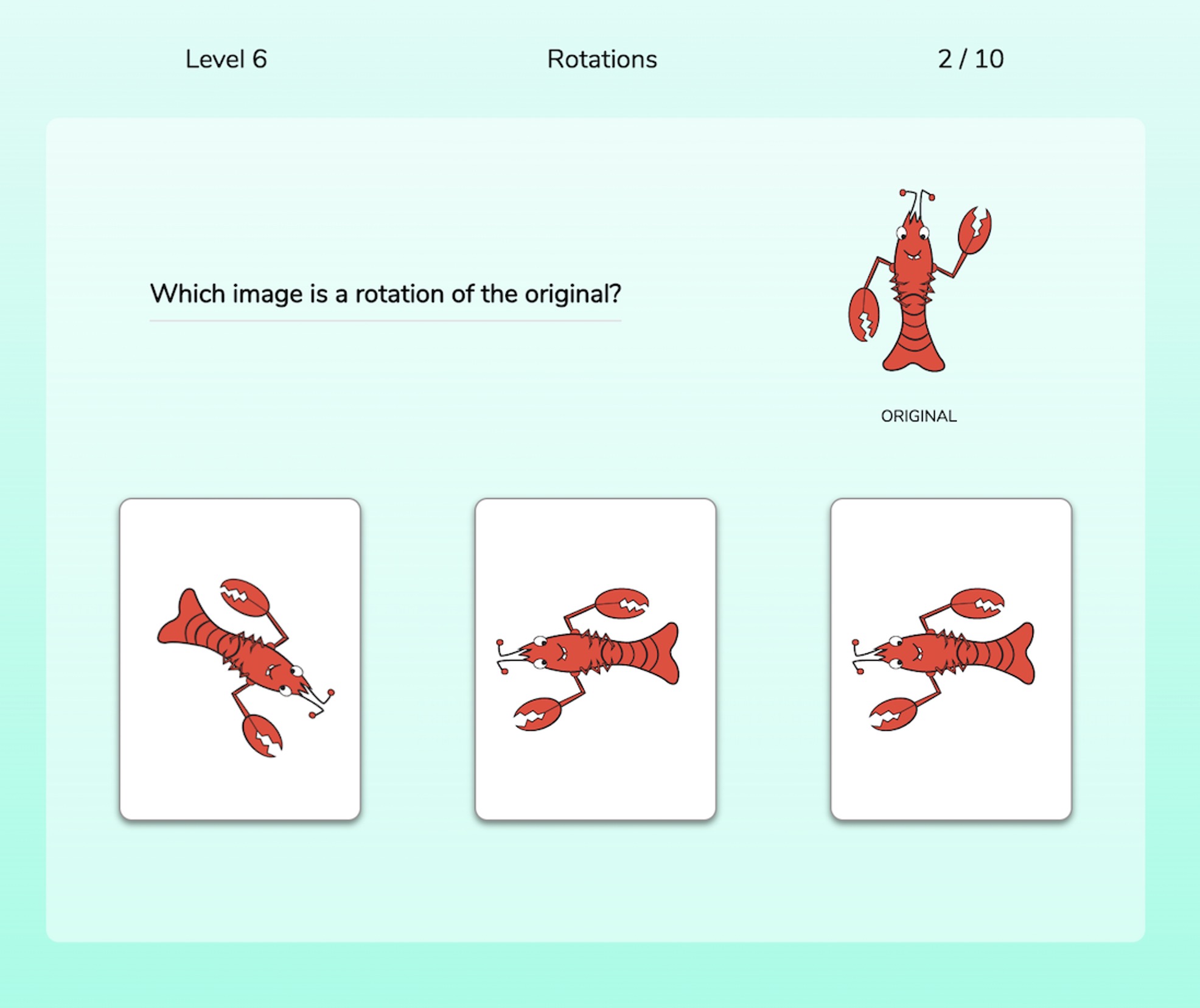 MathsBURST Assessment Page 2