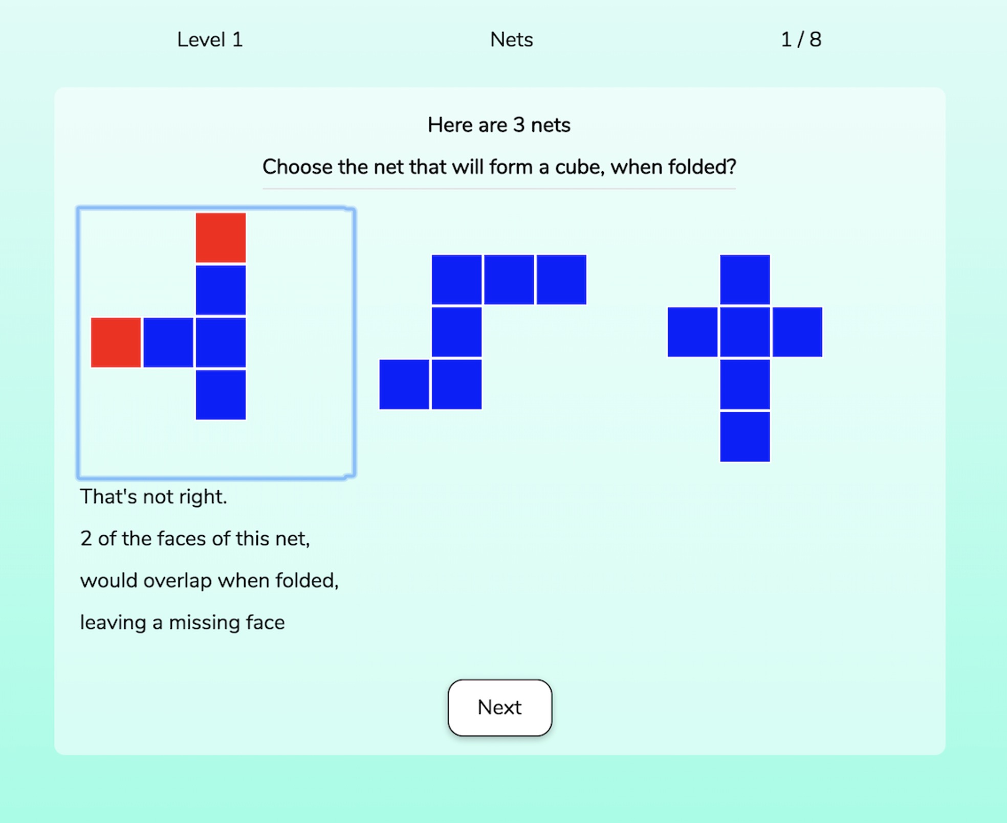 MathsBURST Assessment Page 3